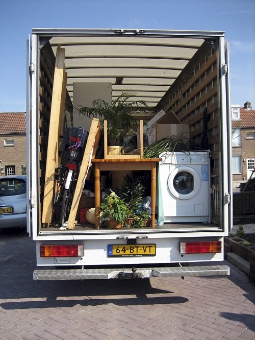 verhuiswagen inhuren offerte
